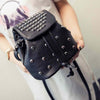 Rivet Shoulder Bags Fashion Leather Tote