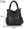 Women Handbag Sheepskin Genuine Leather Soft Tote