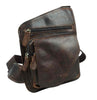 Cow Genuine Leather Versatile Casual Shoulder Messenger Bag