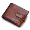 Classical European and American Style Men Wallets Genuine Leather