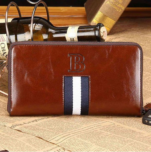 England Style Split Leather Wallet