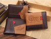 Casual Men Wallets Quality Genuine Leather 3 Kinds