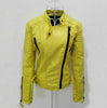 Women Brand Faux Soft Leather Jackets Zippers Long Sleeve