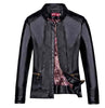 Long Sleeve Slim PU Faux Leather Soft Jacket Blazer