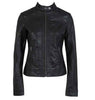 Pimkie Washed PU Leather Motorcycle Jacket